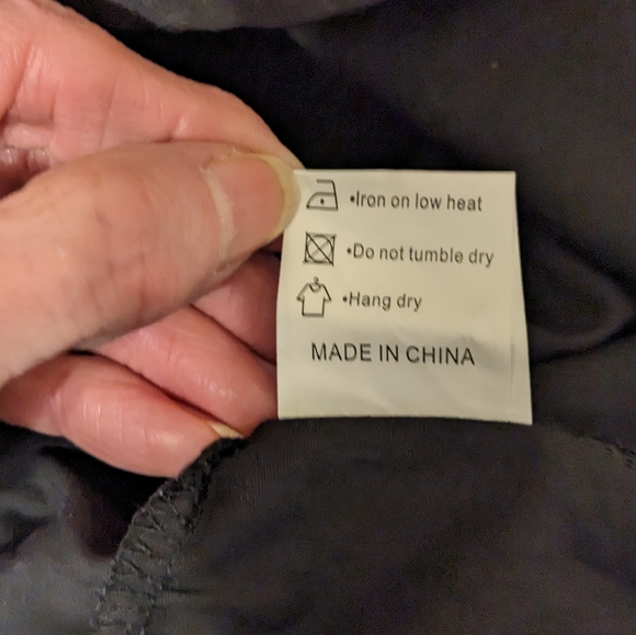 Pygfemr black high waisted dress button front nwt - Picture 15 of 15